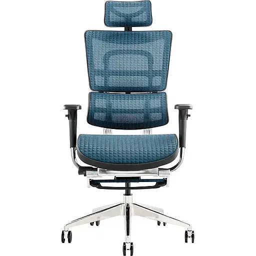 Офисное кресло GT Racer X-802L (W-85), синее (X-802L Blue (W-85)) - фото 2