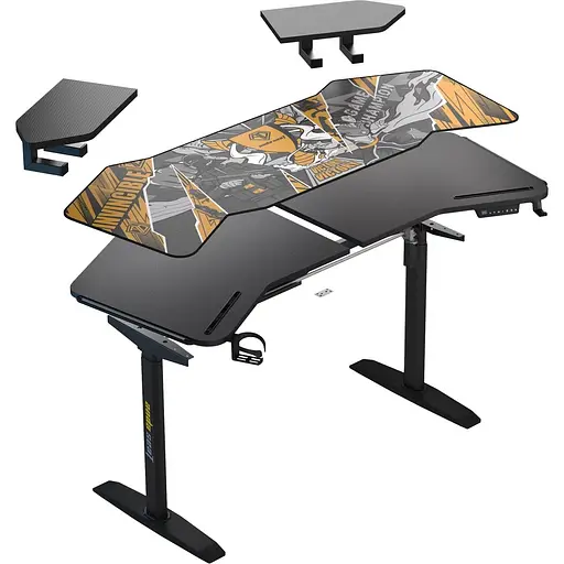 Комп'ютерний ігровий стіл Anda Seat Shadow Warrior (AD-D-DD1-1600L-02-BB) [123504] - фото 7