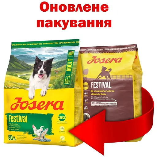 Сухий корм для вибагливих собак Josera Festival зі смачним соусом 900 г - фото 4