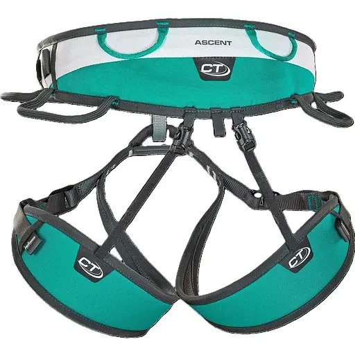 Страховочная система Climbing Technology Ascent W Harness L/XL Teal/Grey (1053-7H183 DE) - фото 2