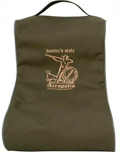 Сумка Акрополіс СДО-3 для взуття 39-43 розміру Green - фото 2