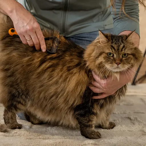 Грабли-колтунорез для груминга собак и кошек Fiskars Dematting Rake 7 см (2009136) - фото 7