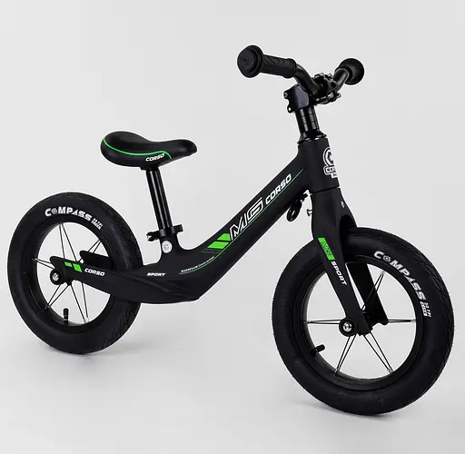 Біговел дитячий Corso 55960 з алюмінієвим виносом керма колеса 12" - фото 4