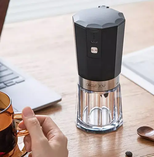 Кавомолка електрична Xiaomi Circle Joy Electric Coffee Grinder (CJ-EG05 Silver) - фото 2