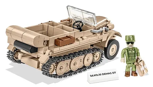 Конструктор COBI German half track vehicle Sd.Kfz10 DEMAG D7 1:35 2273 - фото 3