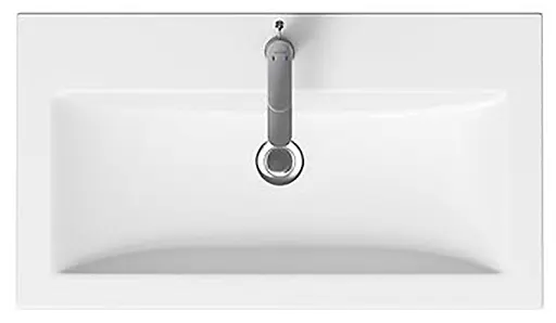 Тумба підлогова ПіК Альба Т8 з раковиною Cersanit Como 80 см Білий 30412 - фото 6