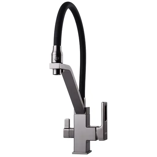 Смеситель для кухни под осмос Globus Lux Lazer GLLR-0900-11-01 Графит - фото 3