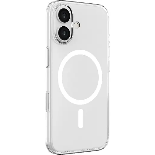 Чехол iLera GhostCase Camera Button with MagSafe для Apple iPhone 17 Transparent ILGCAClCaBk17 (150392)