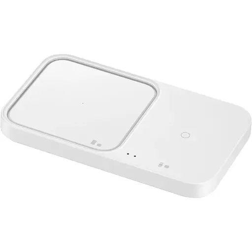 БЗП Samsung 15W Wireless Charger Duo w/o TA (EP-P5400BWEGEU) White UA - фото 3