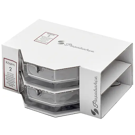 Набор пепельниц Pasabahce Kosem 10.5 см, 2 шт. (54076-2) - фото 2