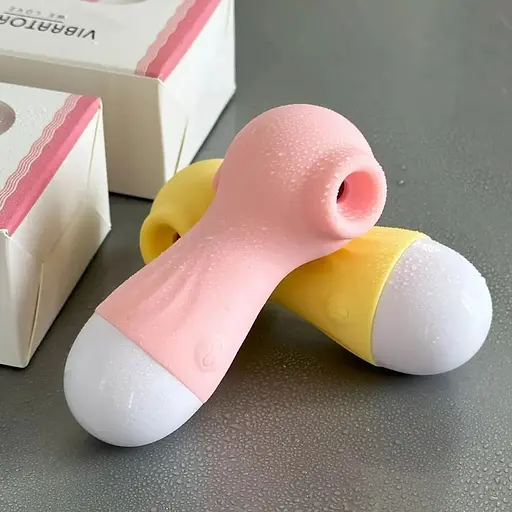 Кліторальний вакуумний вібромасажер Lilo для сосків та шиї - фото 1