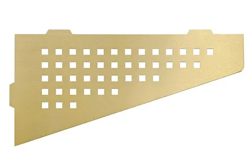 Кутова полиця для ванни Rea SF05 30 brushed gold REA-06015, Золотий - фото 3