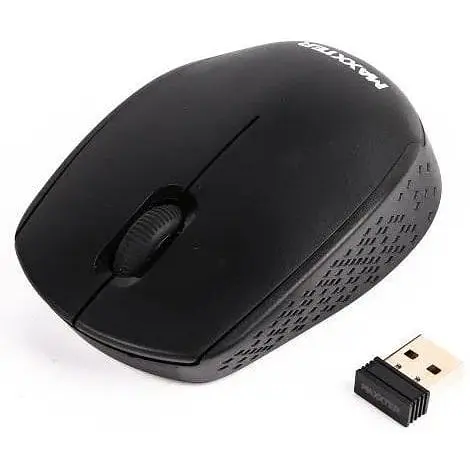 Миша Maxxter Mr-420 бездротова USB чорний (Mr-420) - фото 1