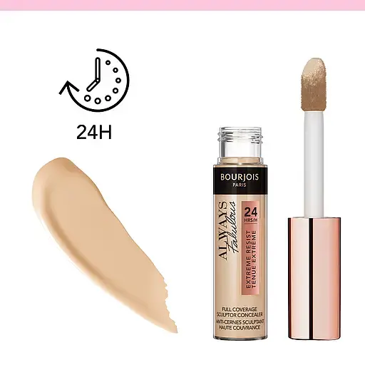 Консилер Bourjois Always Fabulous Full Coverage Sculptor Concealer тон 100 Ivory 11 мл (8000019760404) - фото 3