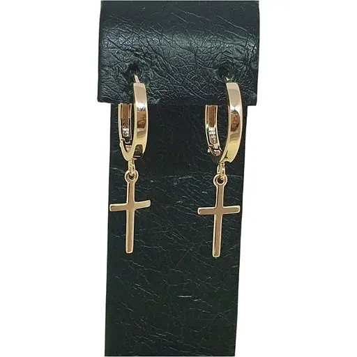 Золотые серьги Dear Крестики. 3441.1