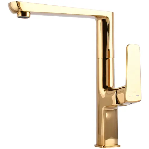 Змішувач для кухні Topaz Lexi TL-21401-H57-AU Золотий - фото 5