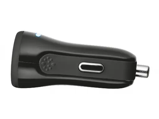 Автомобільний зарядний пристрій Trust 20W Car Charger with 2 USB port Black (20572) - фото 3
