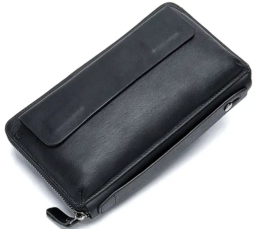 Кожаный клатч мужской Vintage 22,5х12х4 см sum0012743 - фото 10