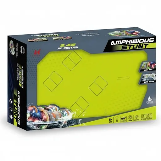 Радиоуправляемая машина-оборотень LH-C 086-3-02, управление из браслета и пульта 2.4GHz, аккумулятор 3.7V, Зеленая - фото 2