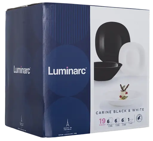 Сервіз столовий Luminarc Carine White&Black, 18 предметів - фото 10