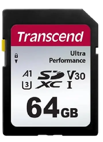 Transcend Карта пам'яті SD 64GB C10 UHS-I U3 R160/W50MB/s 4K - фото 1
