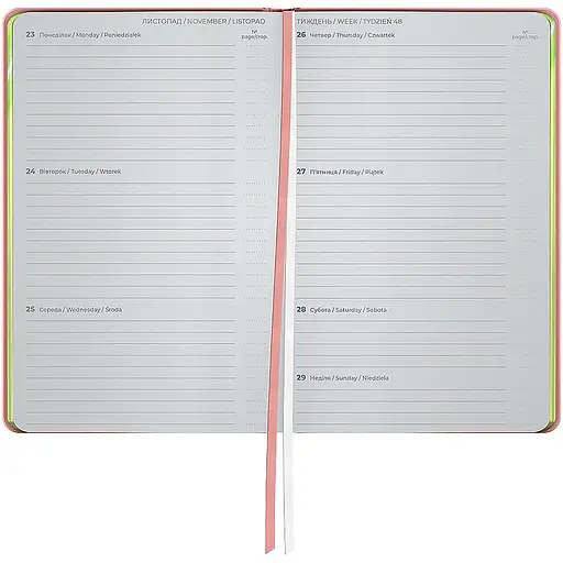 Еженедельник Axent 2026 Partner Mellow 125 x 195 мм Happiness planner (8528-26-1-A) - фото 3