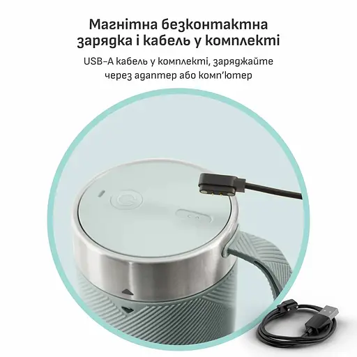 Блендер портативный Tefal Lightmix для полосы зеленый (BL1C0430) - фото 5