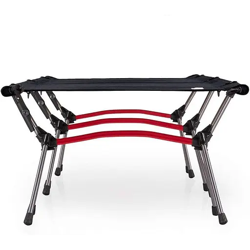 Туристичне розкладне ультралегке ліжко Naturehike NH19JJ006 алюміній (Чорне) - фото 2