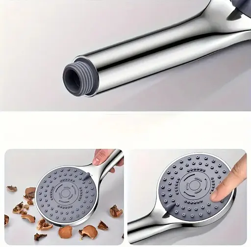 5-режимная насадка для душа, регулируемый напор, массажный эффект, экономия воды - фото 8