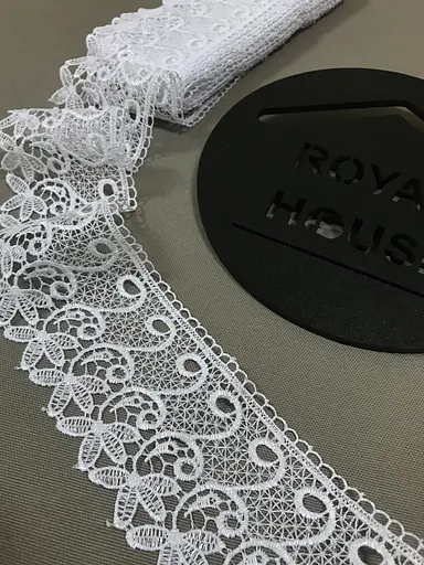 Мереживо Ромашка біле - фото 1