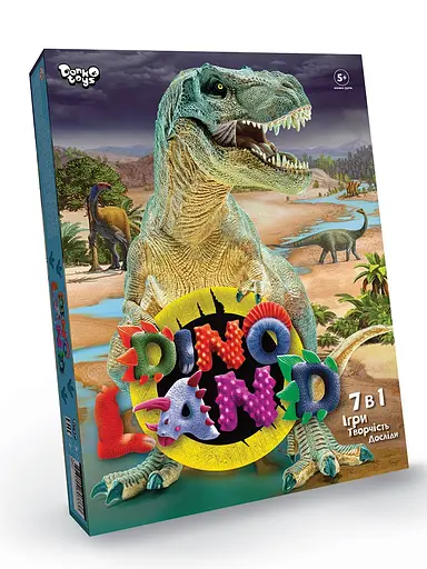 Набір для творчості Dino Land 7 в 1, DL-01-01U