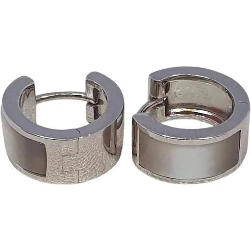 Серебряные серьги Аметист с перламутром 1156512