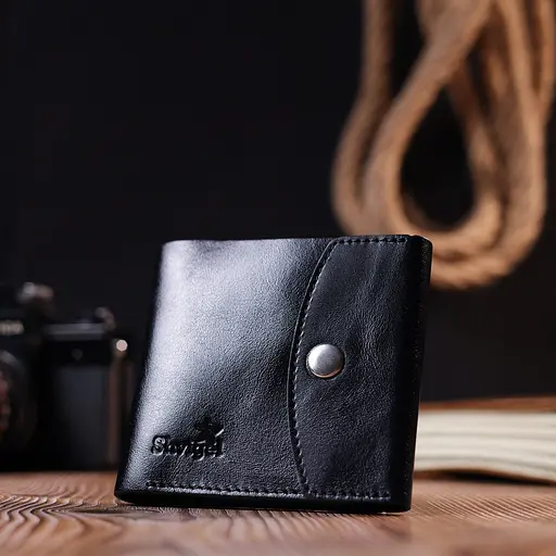 Шкіряне портомне унісекс Shvigel 10.7х9.5х1.5 см acs0022805 - фото 6