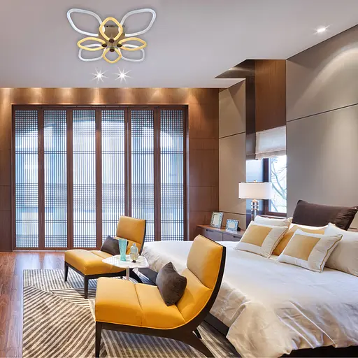 Светодиодная накладная люстра Ardero AL6138-1ARD FELICITY 95Вт белый - фото 3