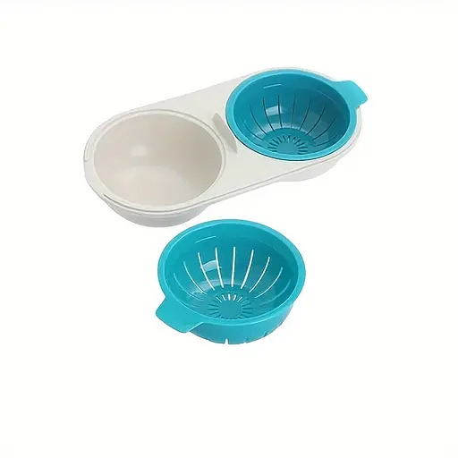 Пашотниця контейнер для яєць форма ємність для варіння яєць пашот у мікрохвильовій печі, Yu Xin 87430 - фото 1