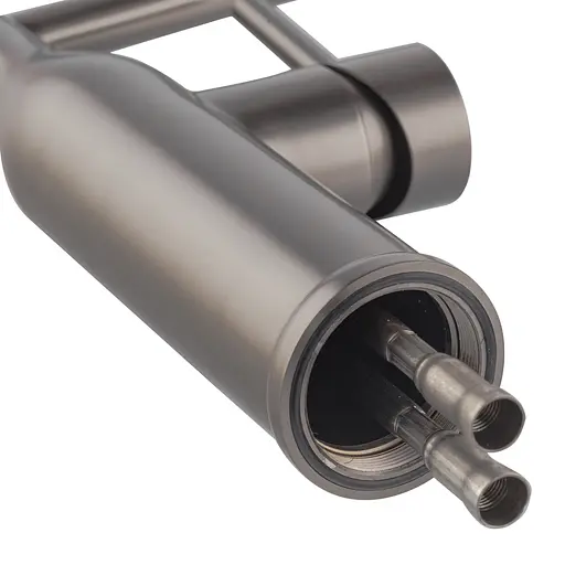 Змішувач для кухні із силіконовим виливом Koer KI-70005-07 KR3389 Графіт - фото 4