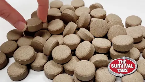 Їжа в таблетках (пігулки їжі) аварійний запас харчування на 15 днів 180 штук Survival Tabs, шоколадні (101193) - фото 7