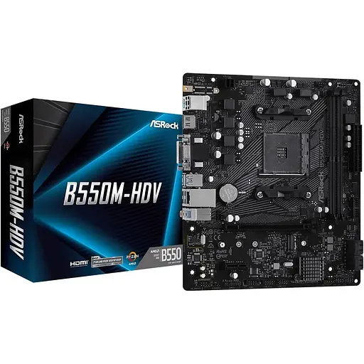 Материнська плата ASRock B550M-HDV [140033] - фото 5