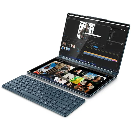 Ноутбук Lenovo Yoga Book 9 14IAH10 83KJ001KPB,2 x 2880 x 1800,255H 16 C/26 T,2.5 GHz – 5.1 GHz