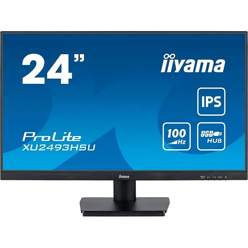 Монітор 23.8" Iiyama XU2493HSU-B7 FHD IPS 100Hz (XU2493HSU-B7) - фото 1