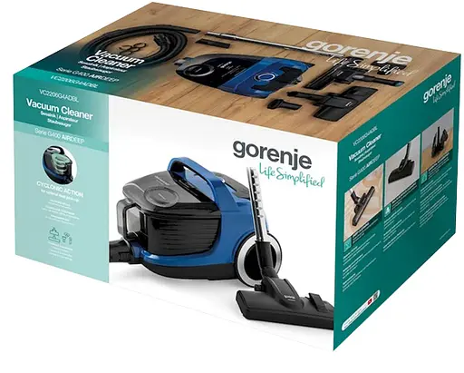 Пылесос Gorenje VC2206G4ADBL (7186099) - фото 7