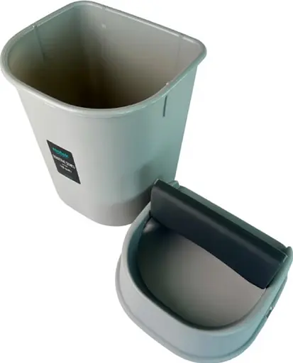 Контейнер для муcора Motek 13 л Серый (СPY-114)  - фото 5