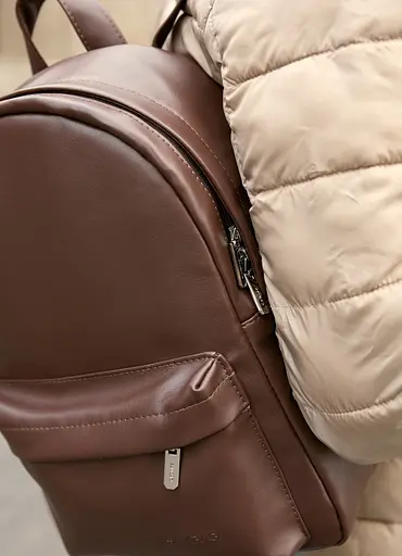 Чоловічий рюкзак Sambag Brix Classic шоколадний 35 х 25 х 12 см (14511020m) - фото 4