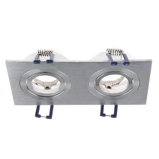 Світильник точковий Brille HDL-DT 102/2 Aluminium MR16 162352