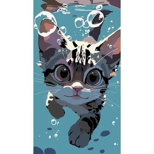 Набір для розпису ArtCraft Під водою 40 x 80 см (11540-AC)