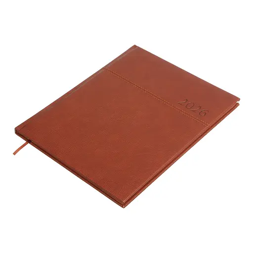 Еженедельник датированный Buromax Orion 2026 A4 коричневый (BM.2783-18) - фото 2