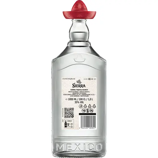 Текила Sierra Blanco 35% 1 л - фото 2