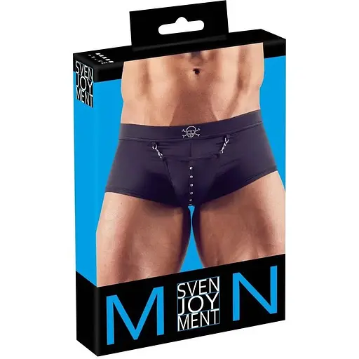 Сексуальні чоловічі труси Svenjoyment Men's Shorts M чорний
