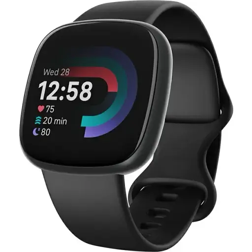 Смарт-годинник Fitbit Versa 4 Black/Graphite (FB523BKBK)