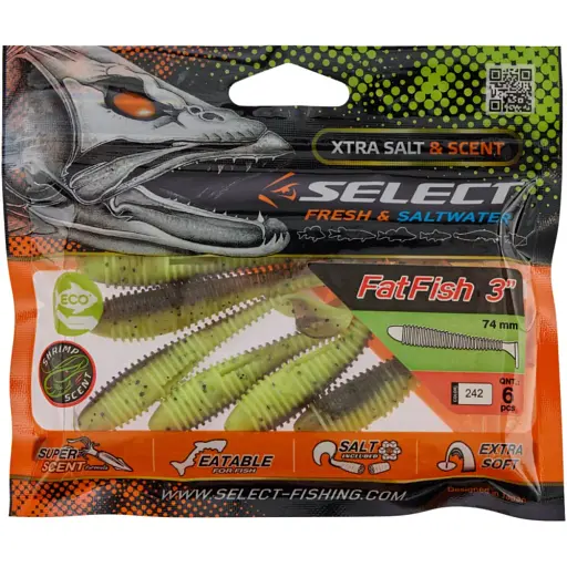Силикон Select FatFish 3" #242 (6 шт/уп) - фото 2